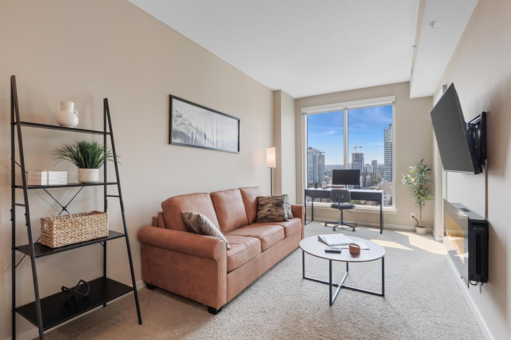 Heart Of Downtown Calgary Spacious Luxury Condo With Stunning Views And Premium Amenities YYC Exterior foto